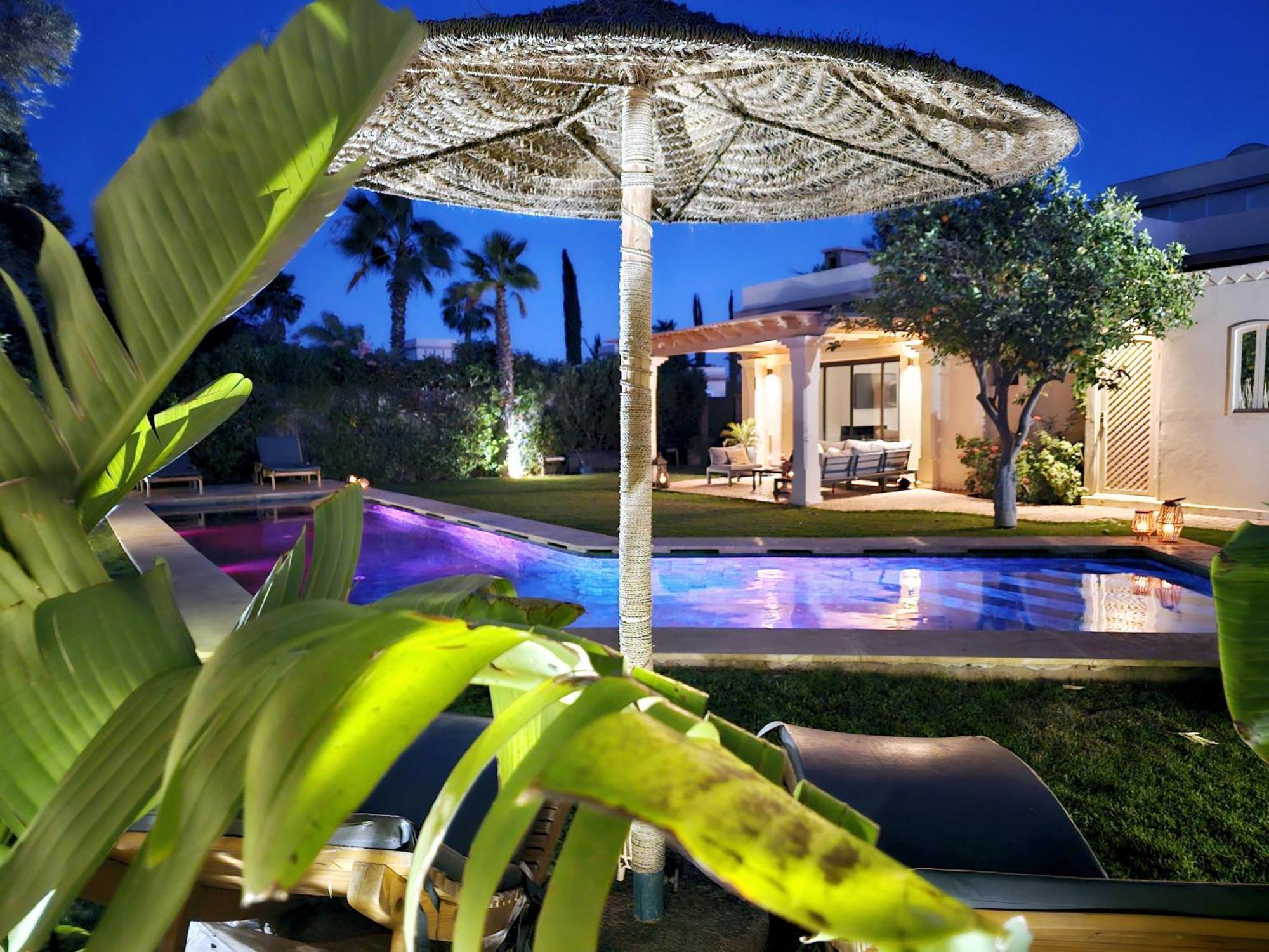 Villa Naya Et Sa Piscine Chauffee Sans Vis-A-Vis アガディール エクステリア 写真