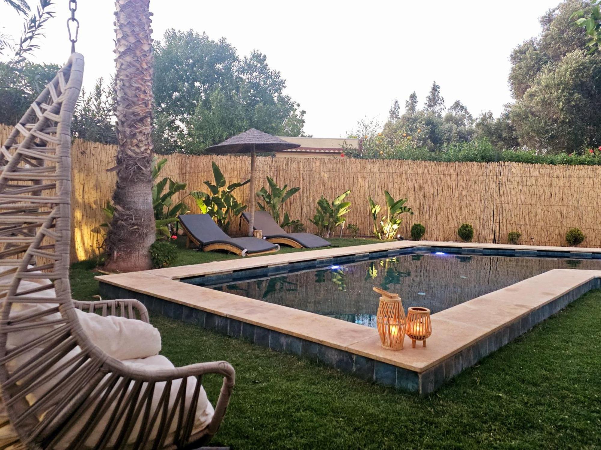 Villa Naya Et Sa Piscine Chauffee Sans Vis-A-Vis アガディール エクステリア 写真